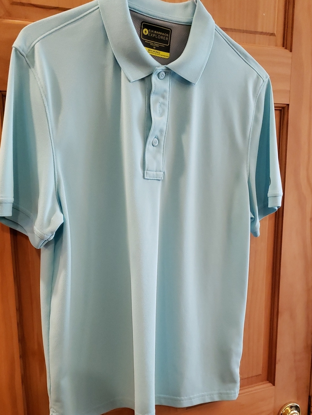 Bass Pro Shops Pale Blue Men's Performance Polo
